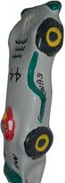 Condomerie Hand-Painted Decorative Latex Model F1 Mercedes XL