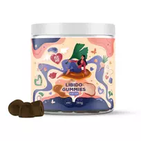 IntimDiet Libido Gummies For Men 180g - Cordyceps, Tribulus, Vegan Formula