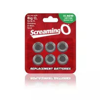 The Screaming O AG-10 Baterija Pack - Reliable Power Supply 6 pcs