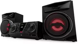 JVC Mini muzikinis centras MX-E325B-DAB juoda