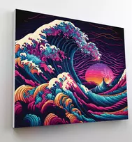 Splat Planet deimantinė dėlionė DIDŽIOJI BANGA 30x40 cm