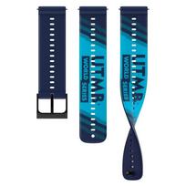 SUUNTO 22 ATH6 SILICONE STRAP UTMB WS NBLUE S+M Sportinis laikrodžio dirželis
