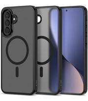 Matinis juodas dėklas Samsung Galaxy A36 / A37 / A56 / A27 5G telefonui "Tech-Protect Magmat Magsafe"
