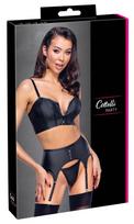 Cottelli party Top Set rhinestone zip xl Seksuali liemenėlė