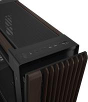 Asus ProArt PA602 Wood Edition Modern Black - Tempered Glass Panel Midi Tower Black, Wood