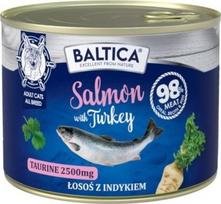 Baltica Excellent Salmon with turkey - wet cat food - 185g