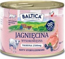Baltica Smaki regionów Lamb - wet cat food - 185g