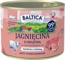 Baltica Smaki regionów Lamb with veal - wet cat food - 185g