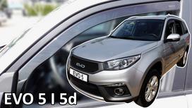 EVO 5 I 5d 2020 → 2022 Langų vėjo deflektoriai priekinėms durims