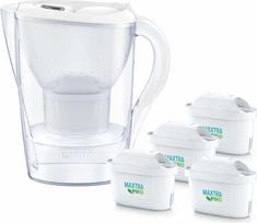Brita Marella + 4 Maxtra Pro PP filter jug