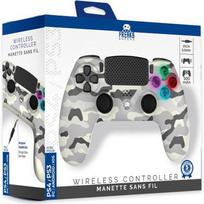 Freaks And Geeks - Wireless Controller for PS4 with 3,5mm jack slot - LED-White Camo