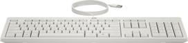 HP 225 G2 USB Wired Mouse Keyboard Combo, Copilot Key - Cashmere White - ESTONIAN / AW5S6AA#ARK
