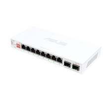 Asus | QG-U1080 | 8-Port 2.5G and 2-Port 10G SFP+ Switch | Unmanaged | Desktop | SFP+ ports quantity 2 x 10G SFP+ ports