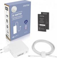Mitsu Laptop charger power supply 96W USB-C 5V-9V-12V-15V/3A, 20V/4.8A PD