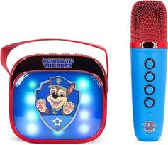 OTL - Light Up Wireless Karaoke Speaker W/ Microphone - Paw Patrol Chase