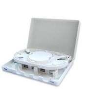Plastic termination box/ 4 fibers/ Simplex/ 15x11x3