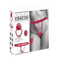 You2Toys - dėvimas vibruojantis klitorio stimuliatorius (raudonas)