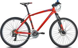 Torpado Dviratis miesto Torpado, 27.5 ", raudona sp.