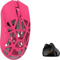 Wlmouse Beast X Pro Solid Sides, Omron Opticals Switches, Neon Rose