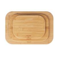 Salter BW14107 Simple Prep Bamboo Chopping Board Set