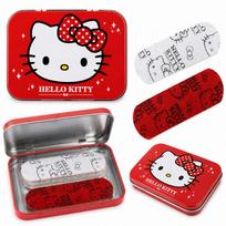 Take Care Box of Bandages Vaikiški pleistrai, Hello Kitty