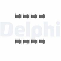 Priedų komplektas, diskinių stabdžių trinkelės DELPHI LX0226