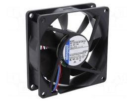 Fan: DC | axial | 48VDC | 80x80x25.4mm | 69m3/h | 32dBA | ball | 3100rpm