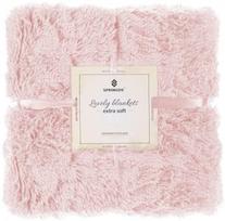 Pledas Springos Lovely Blankets Extra Soft, rožinė sp., 200 cm x 220 cm