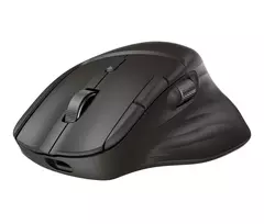HP 785 Ultra Fast Magnetic Scroll Wireless Super Capacitor Mouse, Programmable, Multi-Surface, Multi-Device, Shortcut Wheel, Comfort Silicone - Black