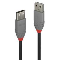 Lindy USB 2.0 Type A/A Anthra Line M/M 0.2m