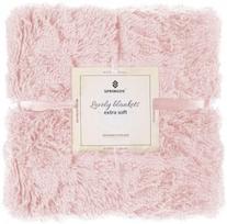Pledas Springos Lovely Blankets Extra Soft, rožinė sp., 160 cm x 200 cm