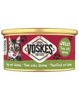 VOSKES Jelly Tuna with Quinoa 85 g tunas su kvinoja želė, papildomas maistas katėms