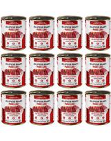 SUPER RAFI Pure Line Jautiena su batatais, 12 x 800 g, šlapias šunų maistas