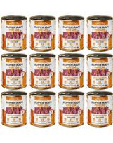 SUPER RAFI Pure Line Antis su batatais, 12 x 800 g, šlapias šunų maistas