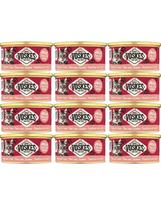 VOSKES Jelly Tuna with Salmon 12x85 g 100% Tunas su lašiša želatinoje, papildomas kačių maistas