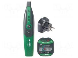 Tester: electrical | 230VAC | Test: power socket