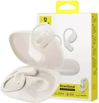 „Baseus“ ausinės „Baseus Eli 2i Fit“ su ausų lankeliais – baltos