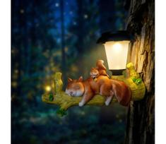 Saulės LED šviestuvas LED/1,2V 300 mAh IP44 voverė