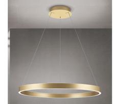 Orion- dimeriuojamas LED pakabinamas šviestuvas ant laido KOLK LED/80W/230V 2700/3000/4000K skersmuo 80 cm auksinis