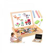 Kruzzel 25637 Dvipusė edukacinė lenta