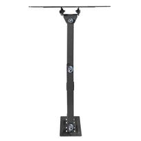 Maclean MC-700N TV Monitor Wall Mount Universal max VESA 200x20 23"-43" 30kg Black Extendable Tilting for Small TVs