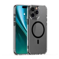 Etteri Spalvotas Magnetinis dėklas telefonui iPhone 15 Pro 6,1" juodas