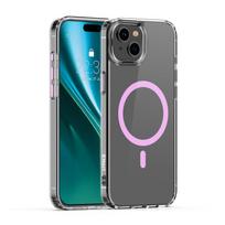 Etteri Spalvotas Magnetinis dėklas telefonui iPhone 14 6,1" rožinė