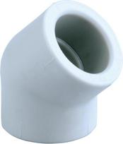 PP-R Elbow Ø50 F-F 45° Pipelife
