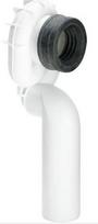 Urinal siphon D50mm, floor output