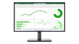LENOVO 68.6cm (27") 2560 x 1440 W-LED IPS, 16:9, 350 cd/m², 1.073 billion, 6ms, 178°/178°, 1000:1