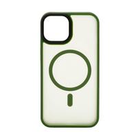 Nugarėlės dėklai Connect Apple iPhone 13 Pro Max Hybrid Case With Magnetic PC+TPU Green