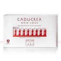Labo Cadu-Crex Severe Stage Anti-Hair Loss Ampoules Treatment Serum For Scalp For Men, 20 vnt. 3.5 ml