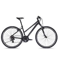 Kalnu velosipēds Rock Machine Rokk 30 Easy Entry, Matte Black (Rata izmērs: 28,  Rāmja izmērs: L)