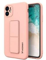 Nugarėlės dėklai Wozinsky Samsung Galaxy A52s 5G / A52 5G / A52 4G Kickstand Case Silicone Stand Cover Pink